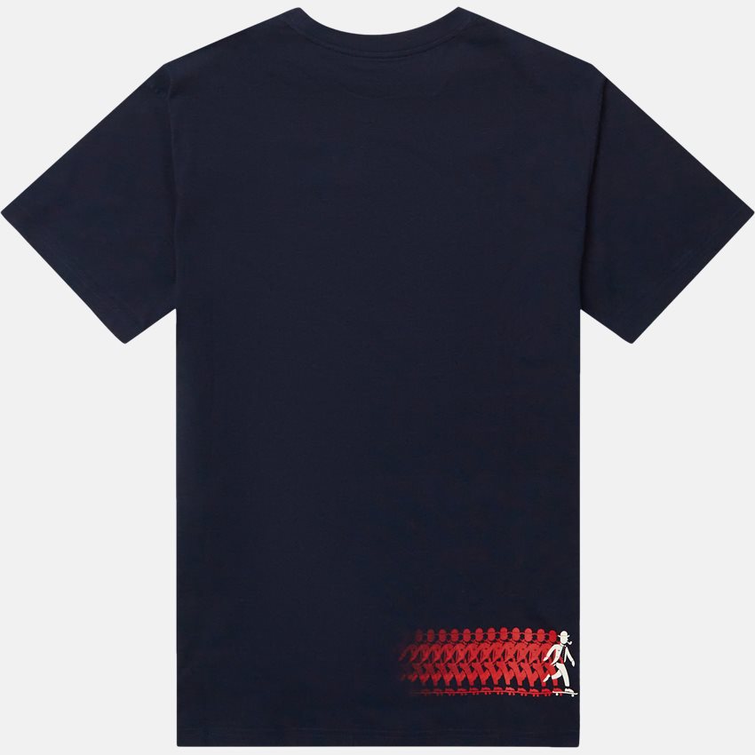 ALIS T-shirts SPEEDING GENTLEMAN T-SHIRT AM3060 NAVY