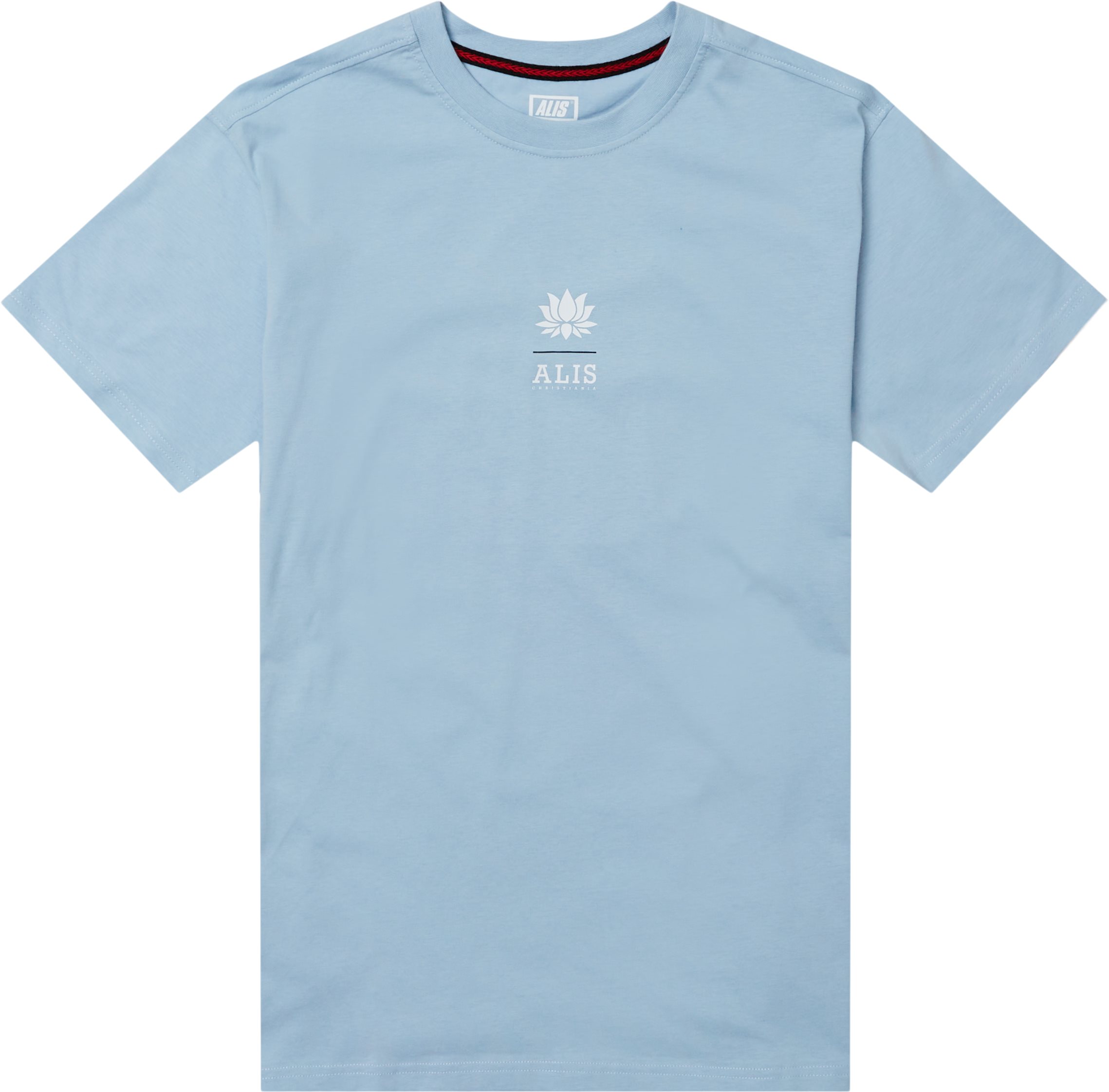 Miniature Lotus Tee - T-shirts - Regular fit - Blue