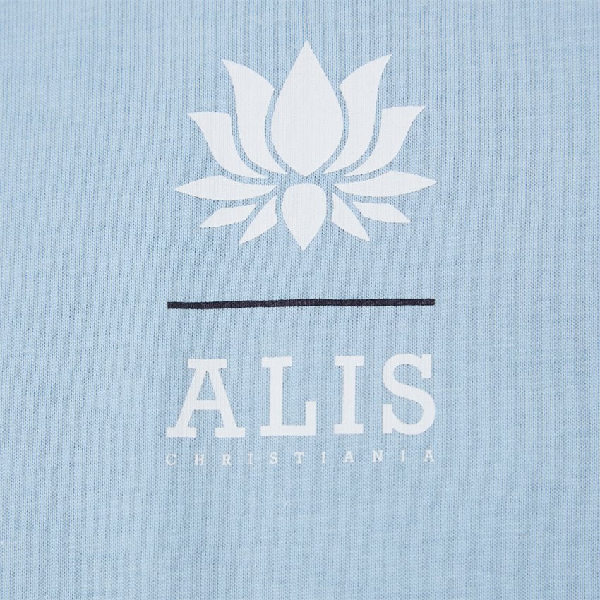 ALIS T-shirts MINIATURE LOTUS T-SHIRT AM3062 BLÅ