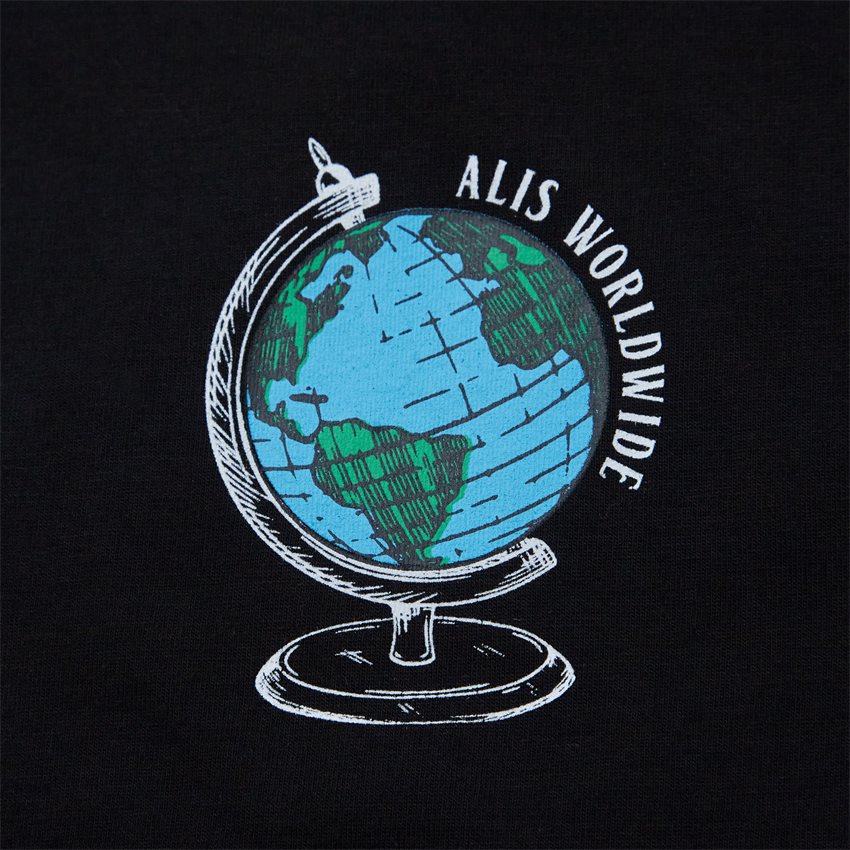 ALIS T-shirts HERE THERE EVERYWHERE T-SHIRT AM3079 SORT