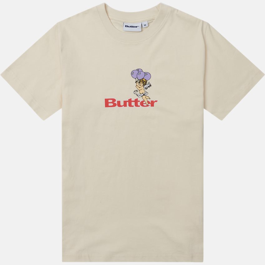 Butter Goods T-shirts BALLOONS LOGO TEE SAND
