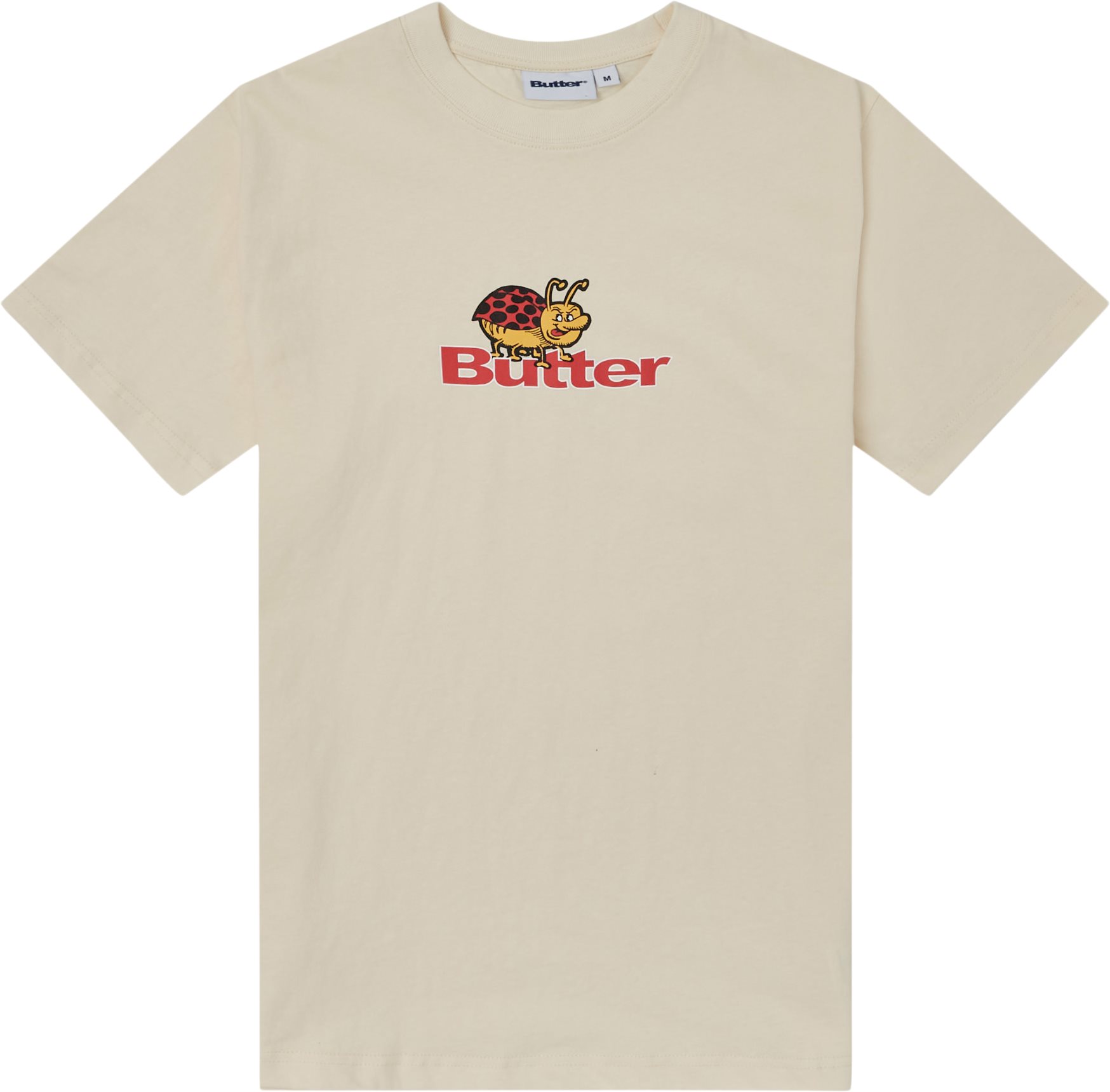 Bug Logo Tee - T-shirts - Regular fit - Sand