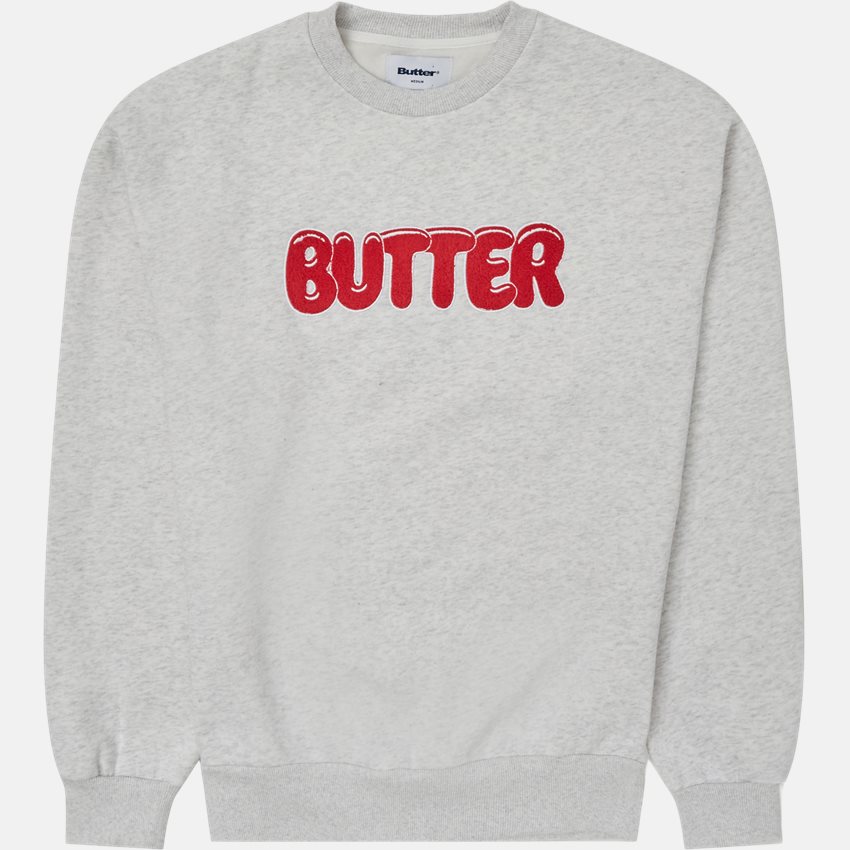Butter Goods Sweatshirts GOO CREWNECK SWEATSHIRT GRÅ