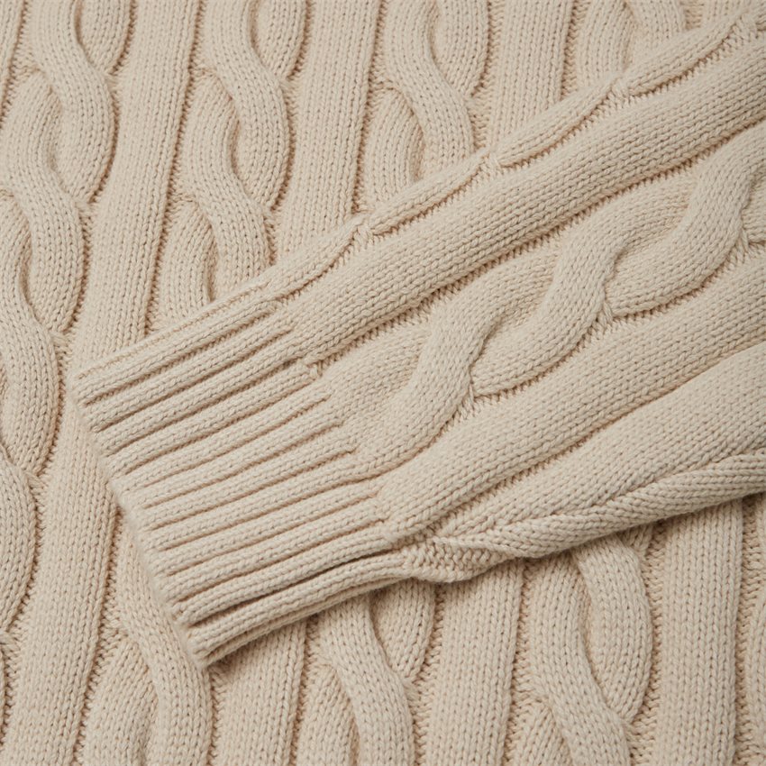 Butter Goods Strik CABLE KNIT SWEATER SAND