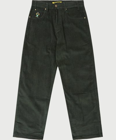 Butter Goods Trousers CYMBALS CORDUROY PANTS Green
