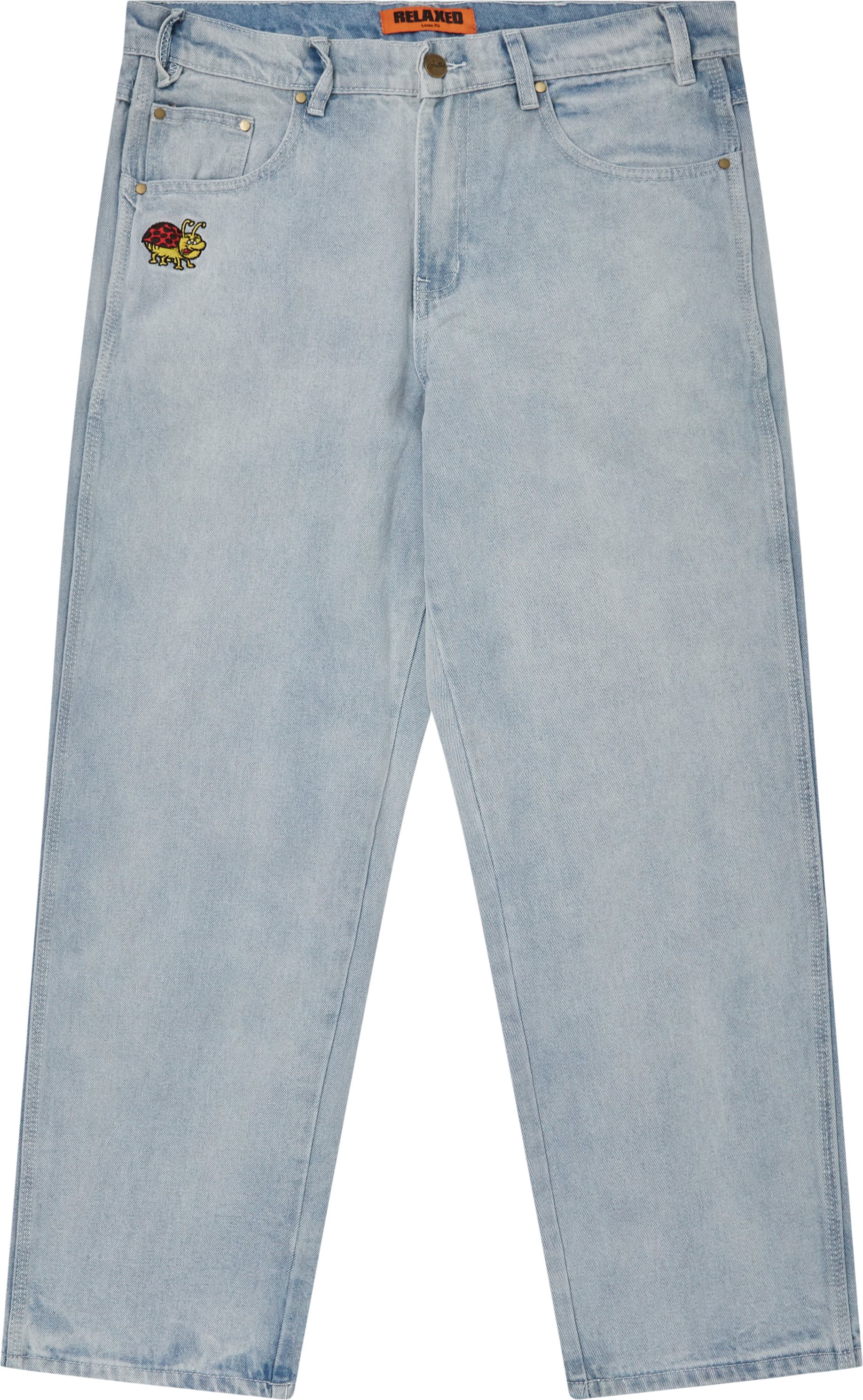 Bug Denim Pants - Jeans - Loose fit - Denim