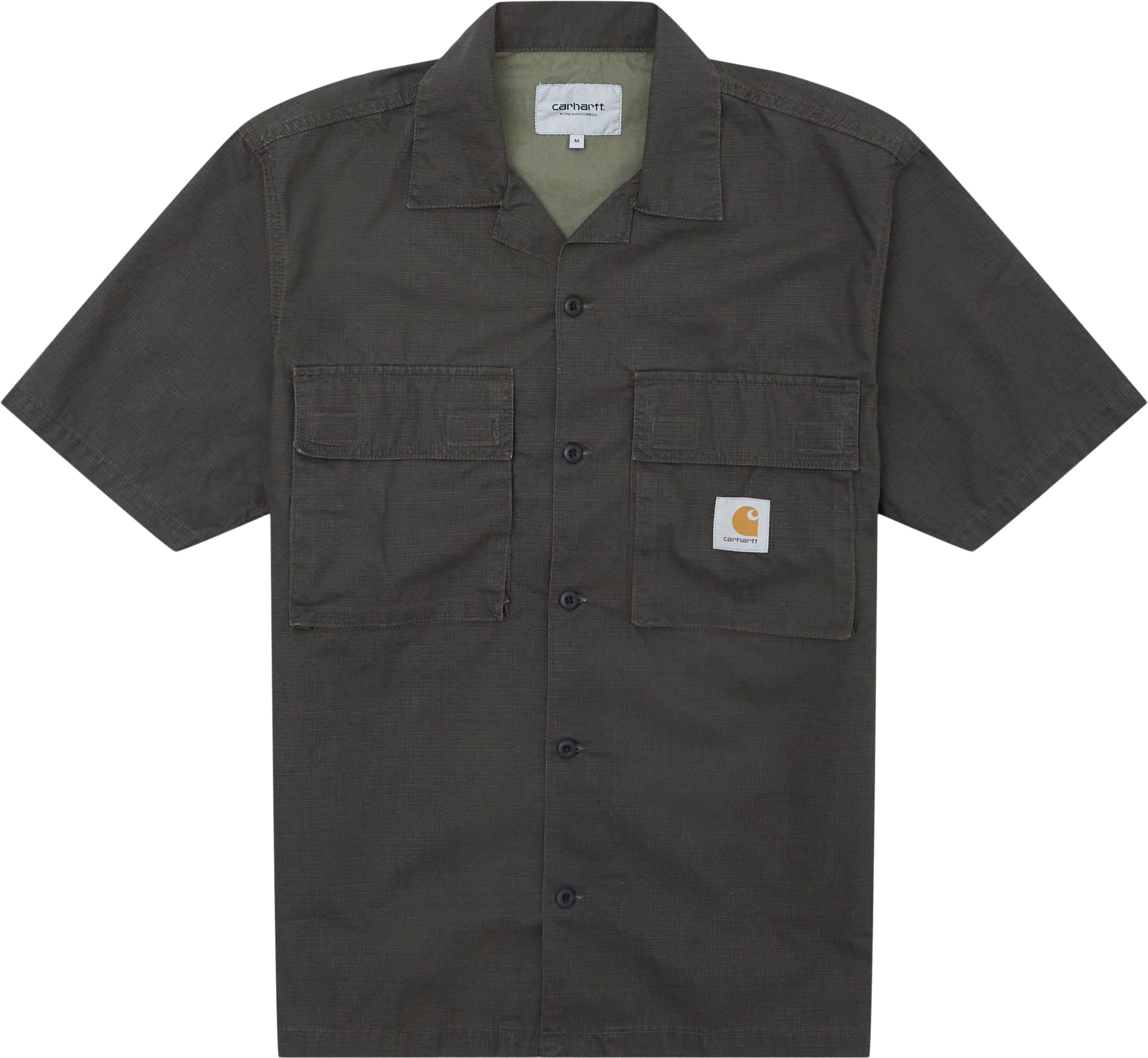 Carhartt WIP Shirts S/S WYTON SHIRT I030456 Grey