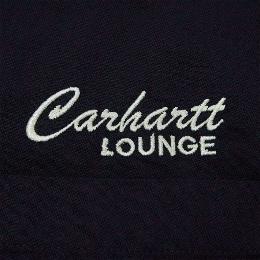 Carhartt WIP Skjortor S/S CARHARTT LOUNGE I030046 BLACK