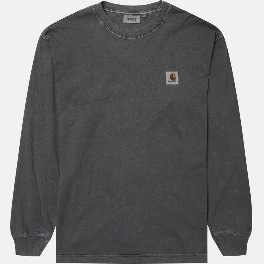 Carhartt WIP T-shirts L/S NELSON I029948 BLACK