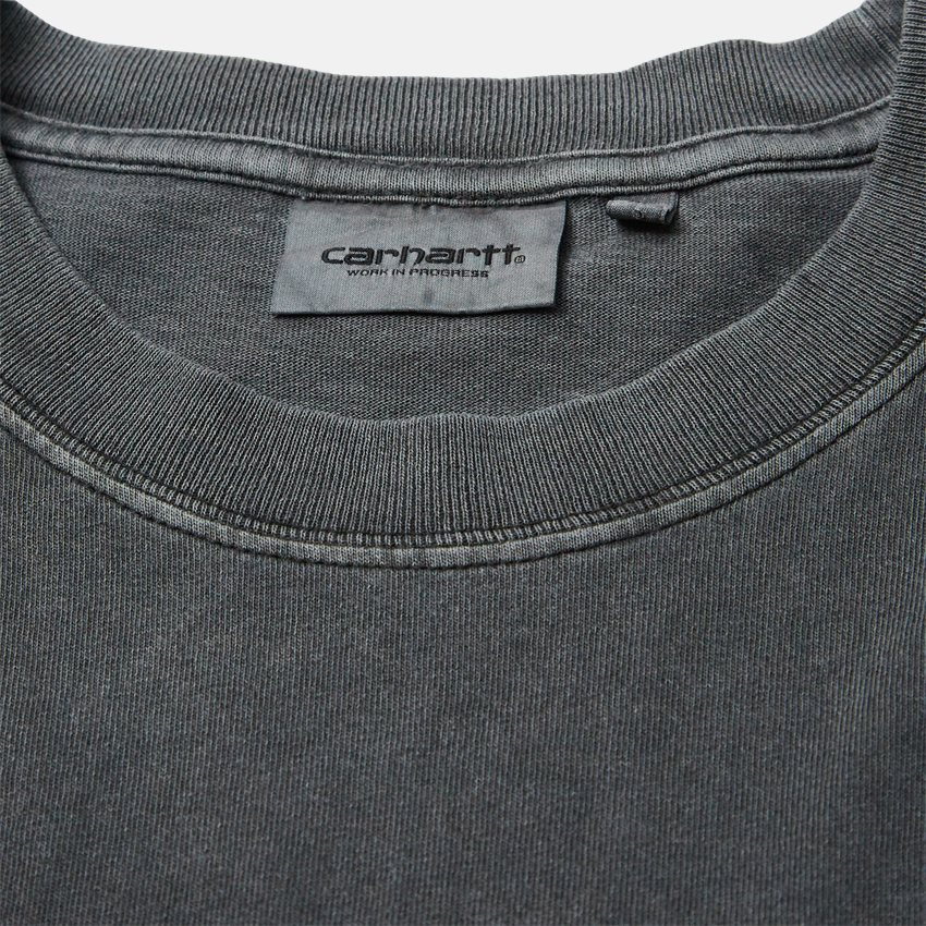 Carhartt WIP T-shirts L/S NELSON I029948 BLACK