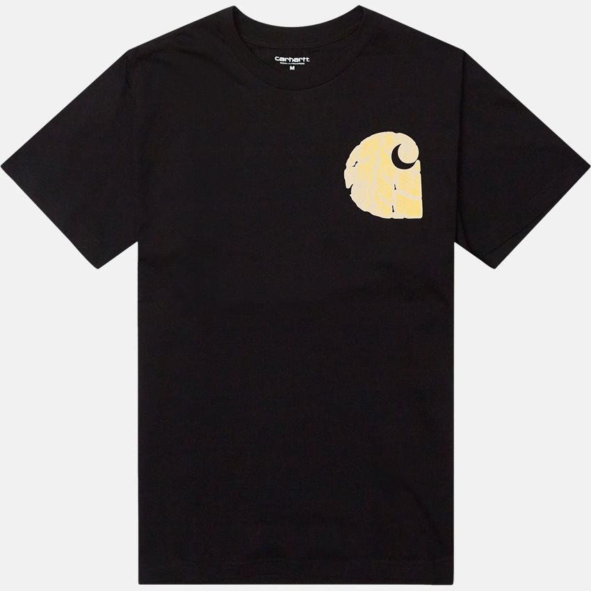 Carhartt WIP T-shirts S/S LONGHAUL I030189 BLACK