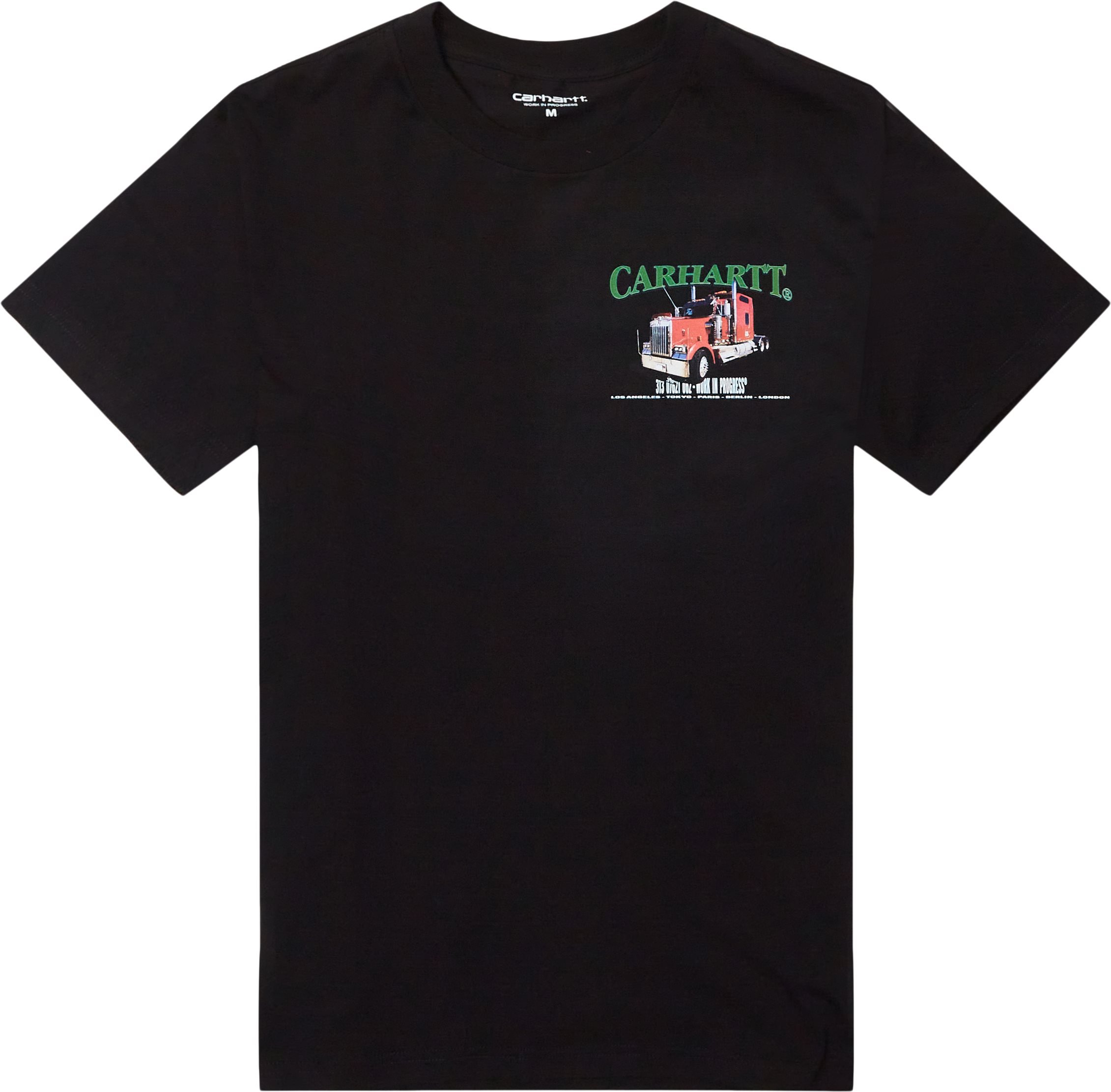 Carhartt WIP T-shirts S/S ON THE ROAD I030215 Svart