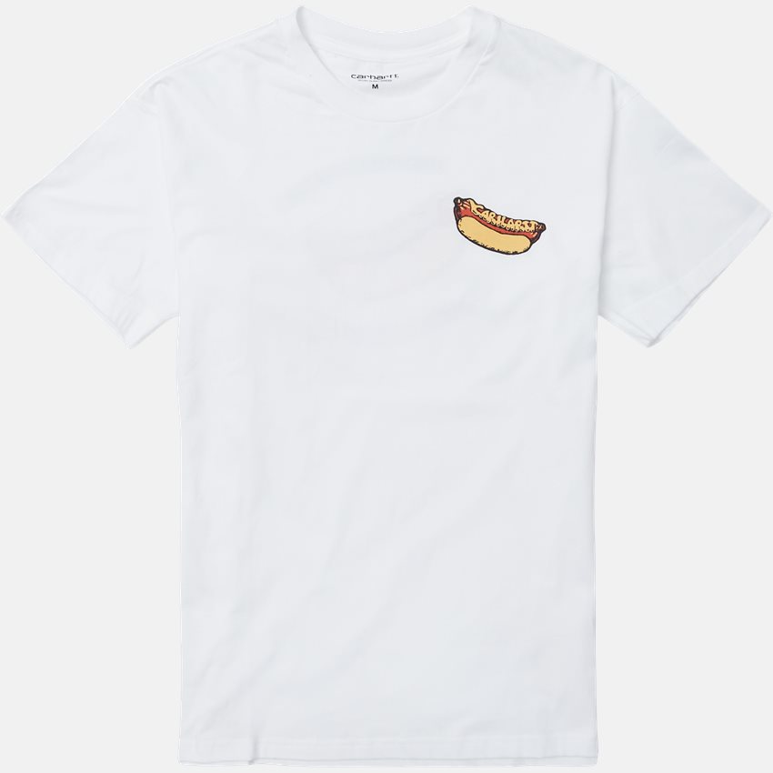 Carhartt WIP T-shirts S/S FLAVOR I030194 WHITE