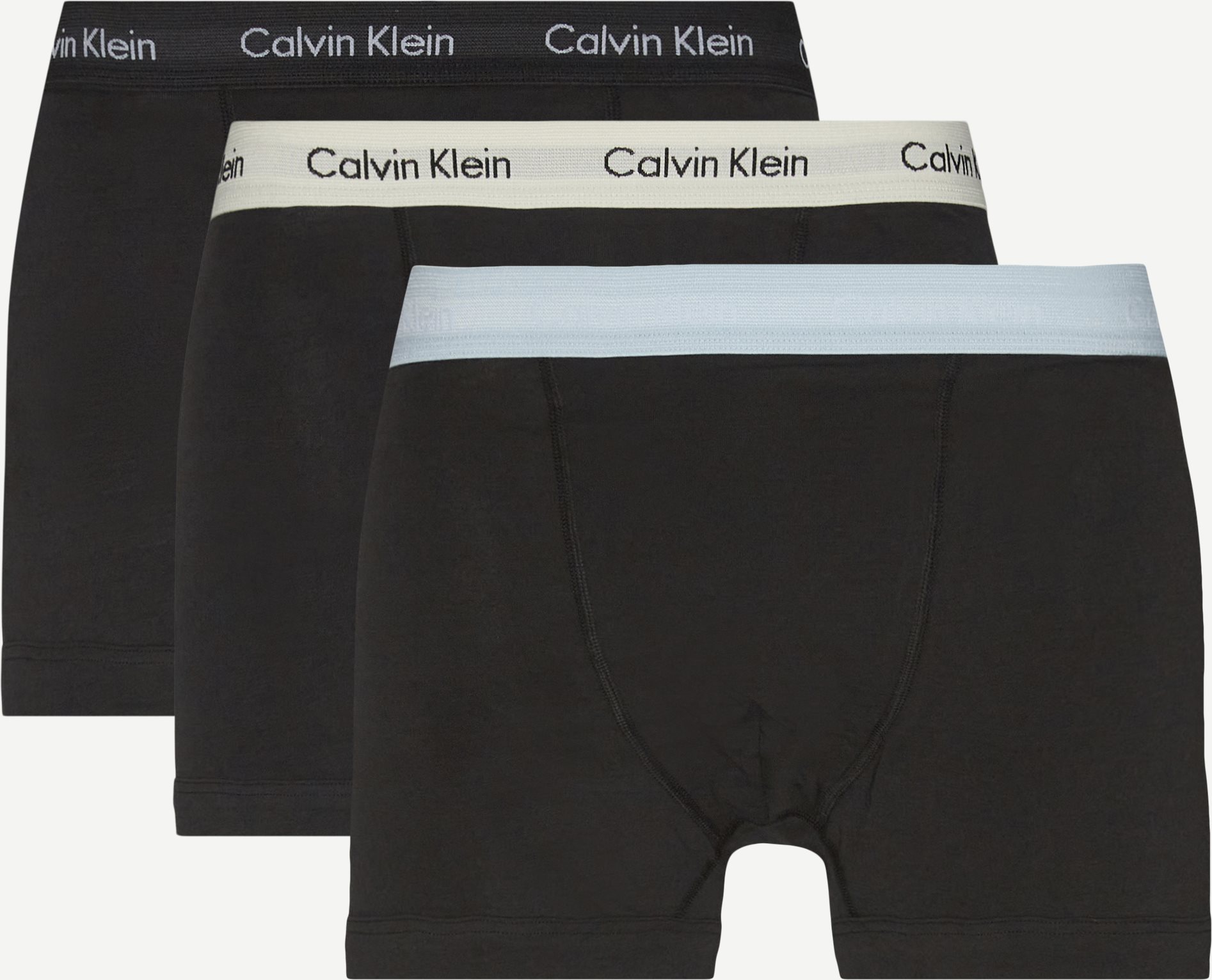 Calvin Klein Underkläder 0000U2662G1UV TRUNK 3PK Svart
