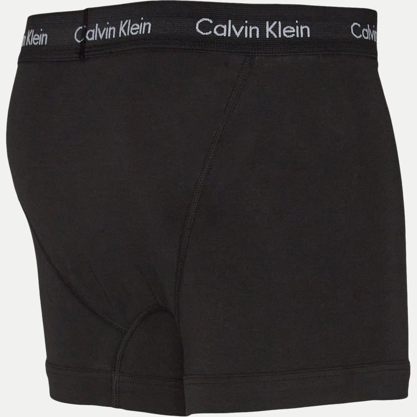 Calvin Klein Underkläder 0000U2662G1UV TRUNK 3PK SORT