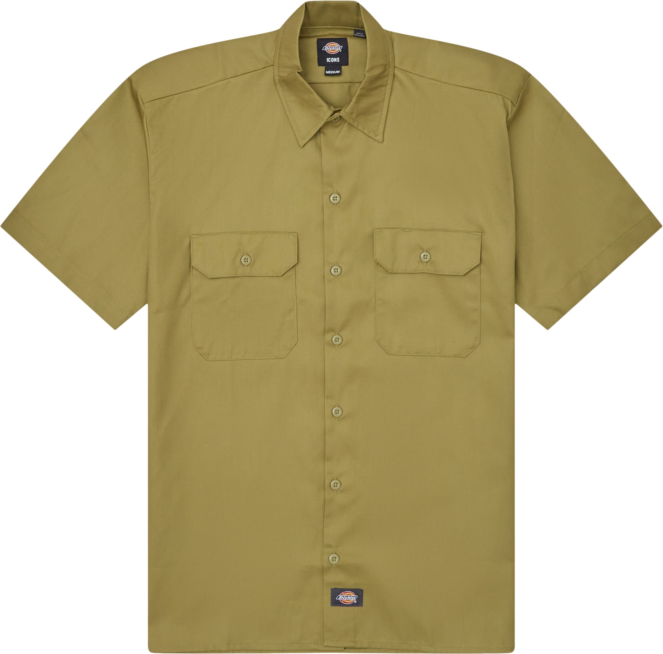 Work K/æ Skjorte - Skjortor - Regular fit - Grön