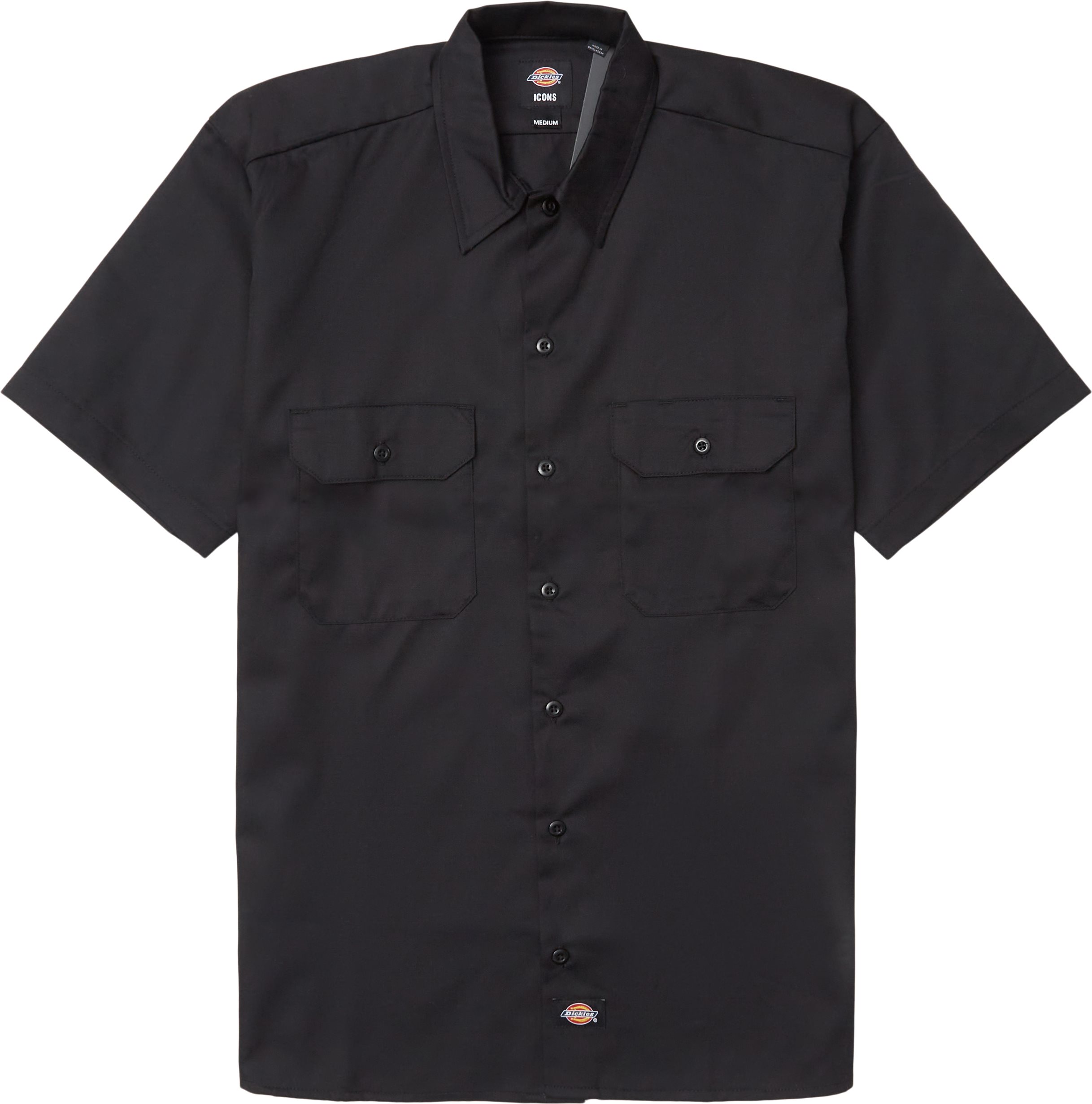 Work K/æ Skjorte - Shirts - Regular fit - Black