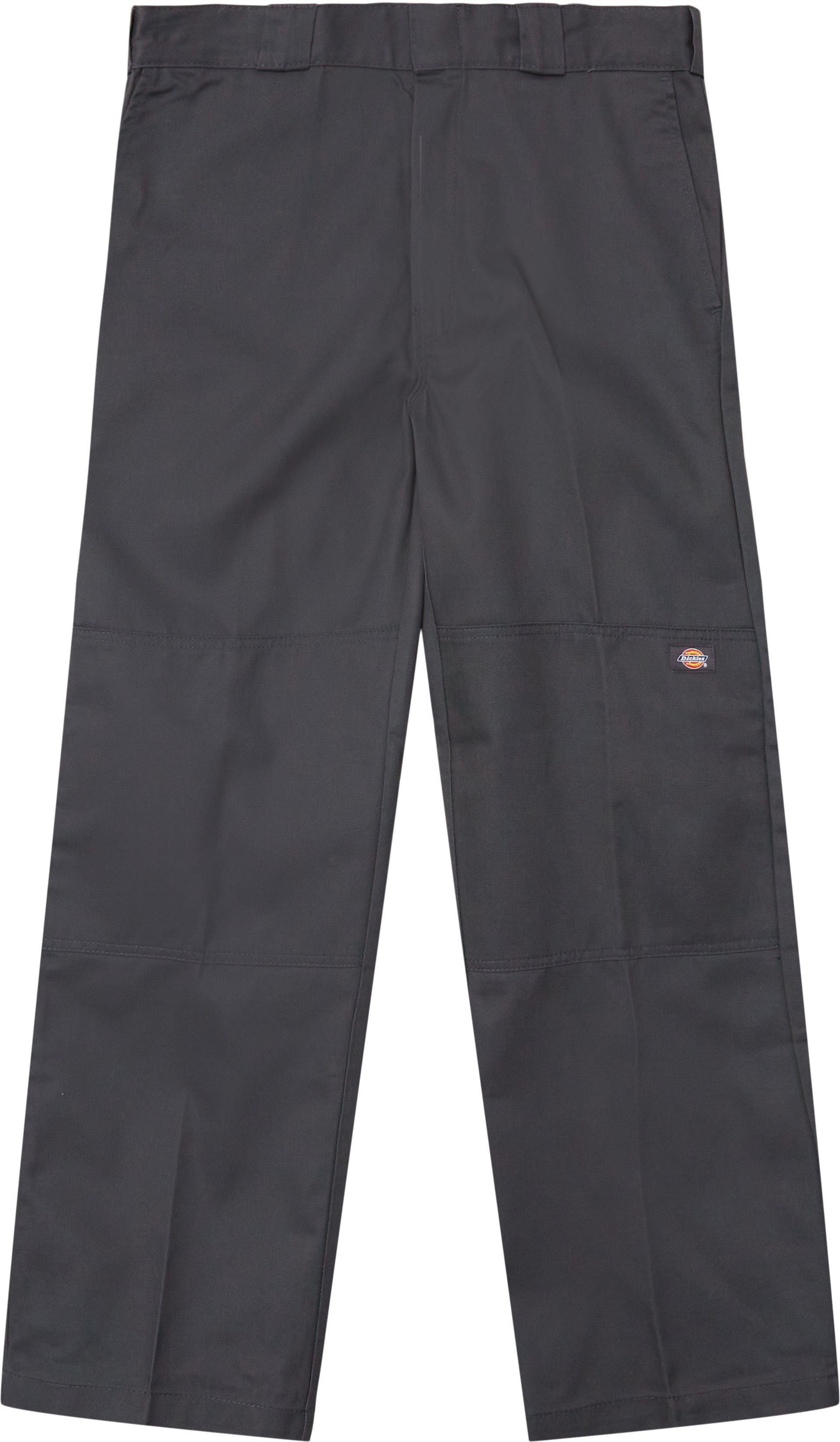 Double Knee Cargo Bukser - Trousers - Regular fit - Grey