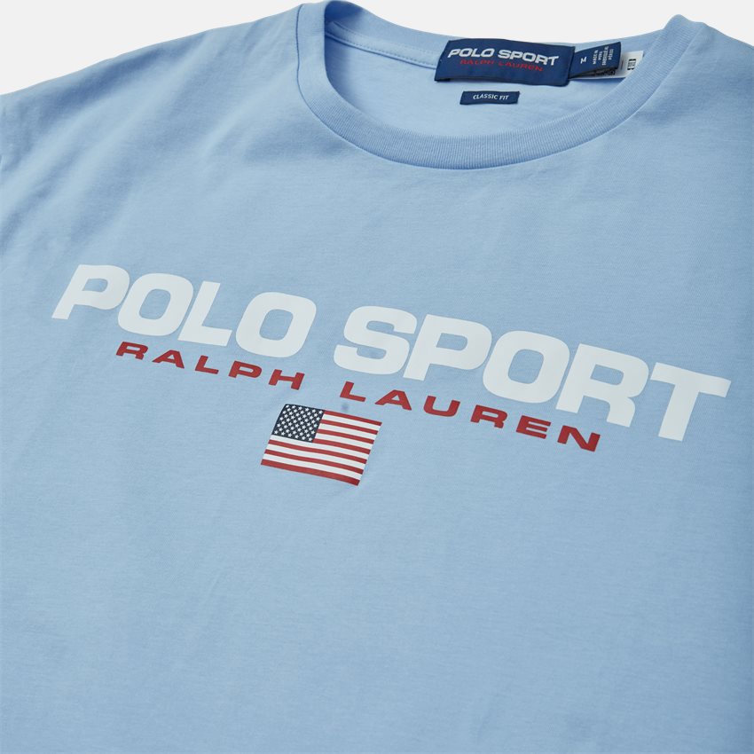 Polo Ralph Lauren T-shirts 710750444 SS22 BLÅ