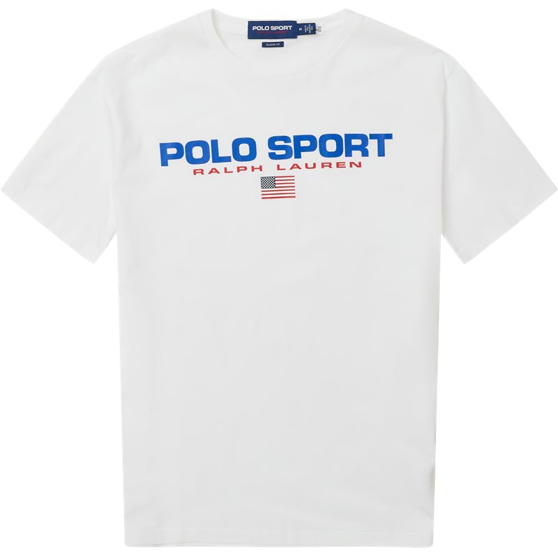 Polo Ralph Lauren 710750444 Ss22 T-shirts Hvid