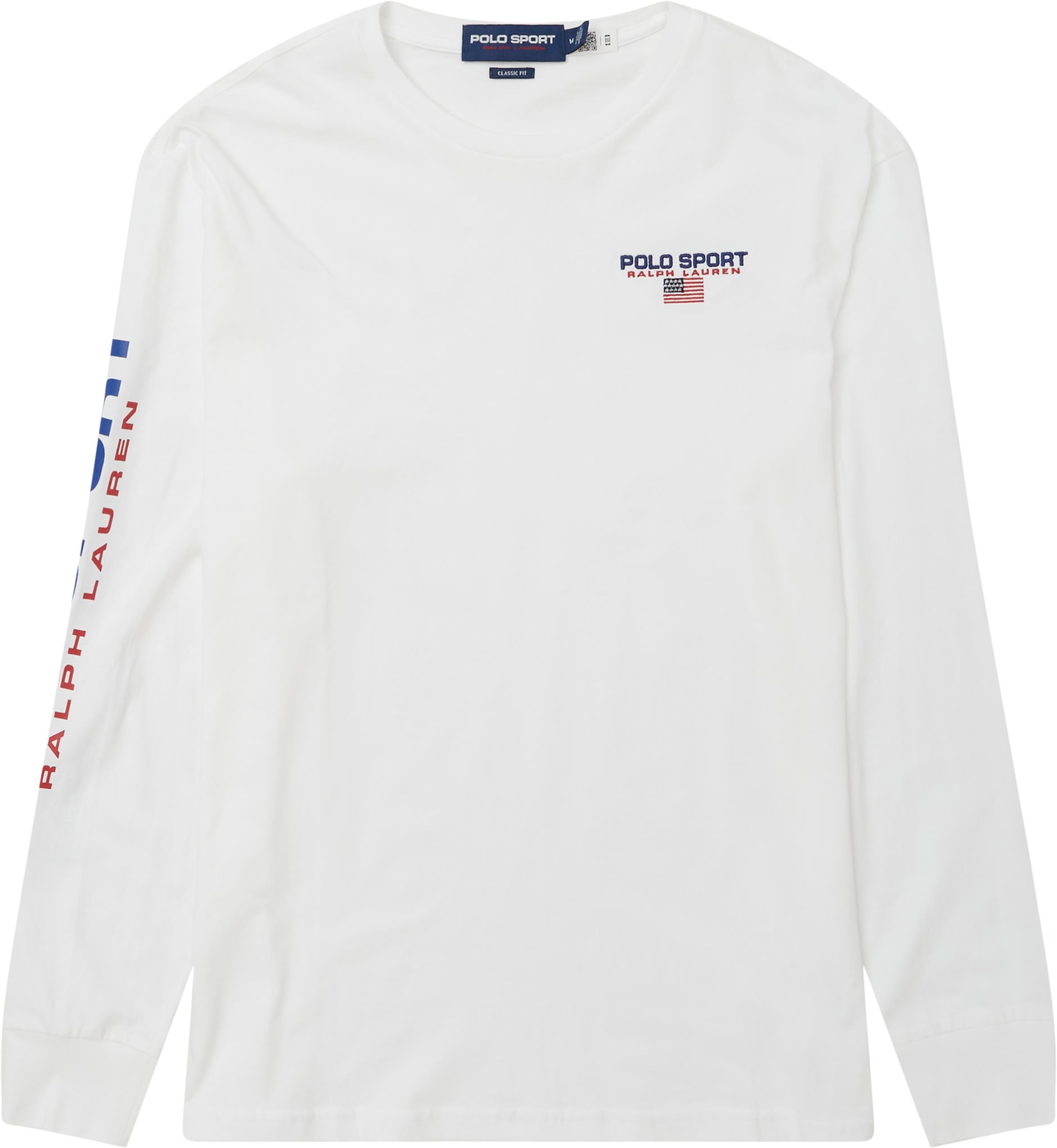 710814128 L/æ Tee - T-shirts - Regular fit - Hvid