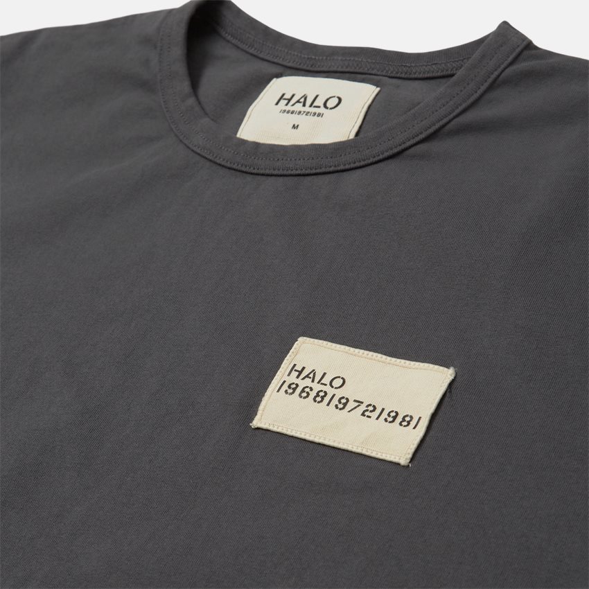 HALO T-shirts HEAVY COTTON TEE 610219 GRÅ