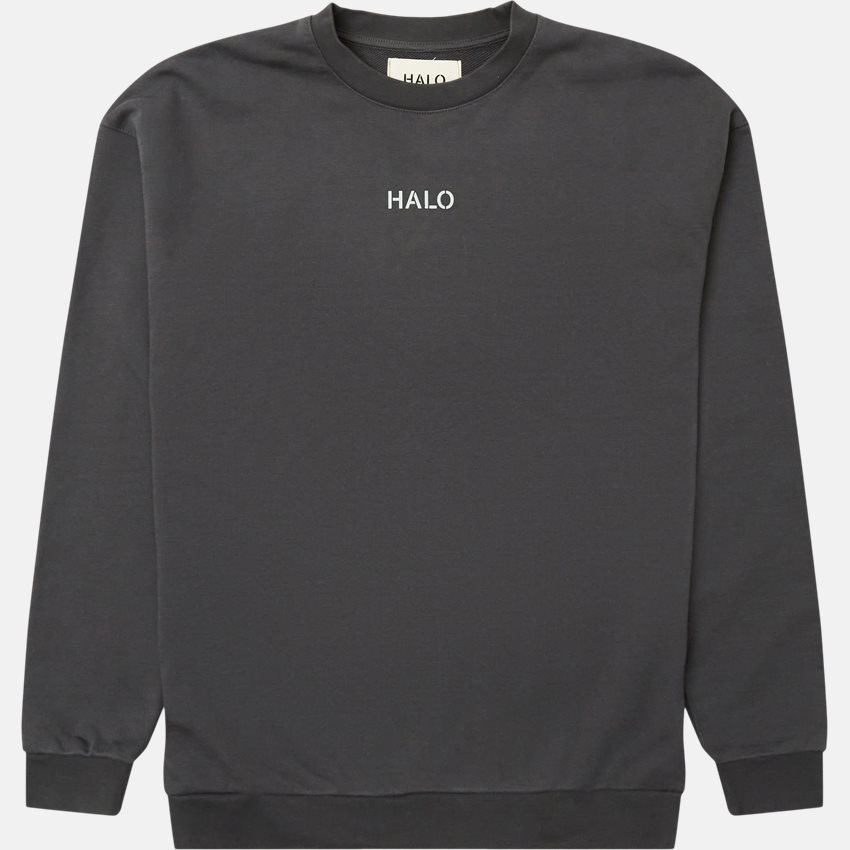 HALO Sweatshirts GRAPHIC CREW 610206 GRÅ