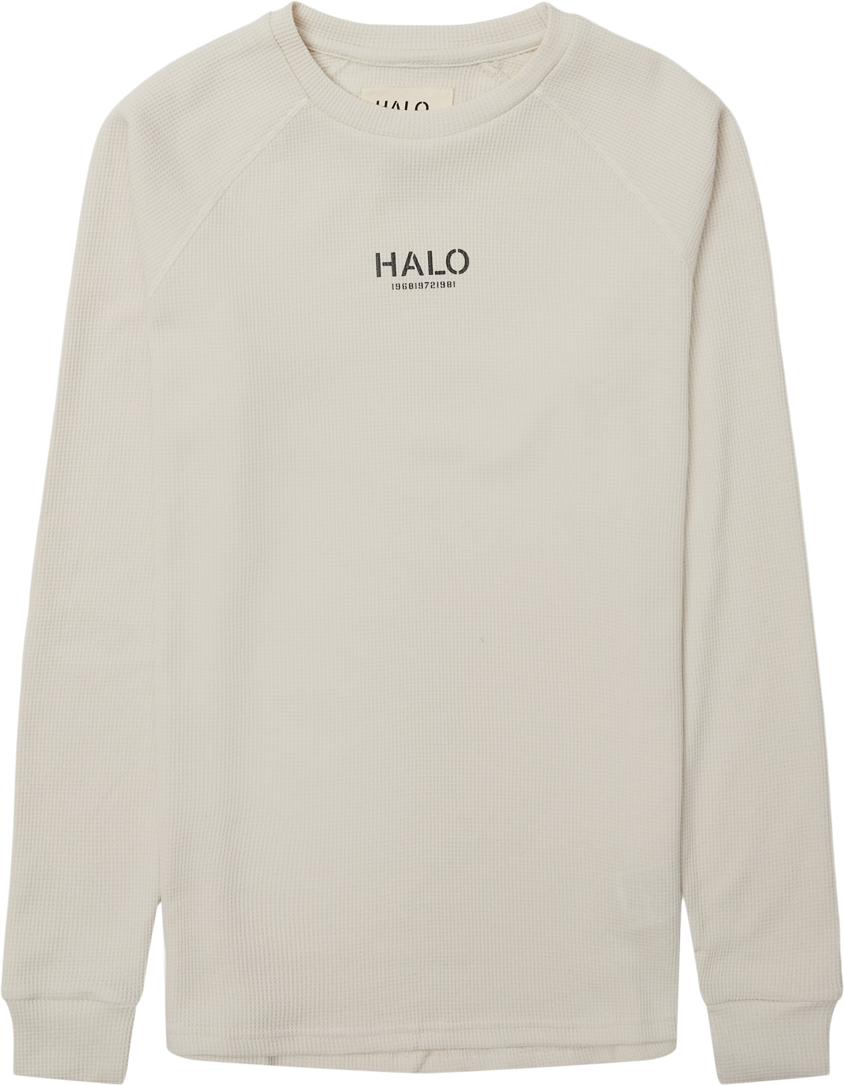HALO T-shirts WAFFLE LONGSLEEVE 610022 Sand