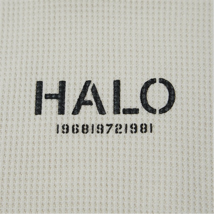 HALO T-shirts WAFFLE LONGSLEEVE 610022 SAND