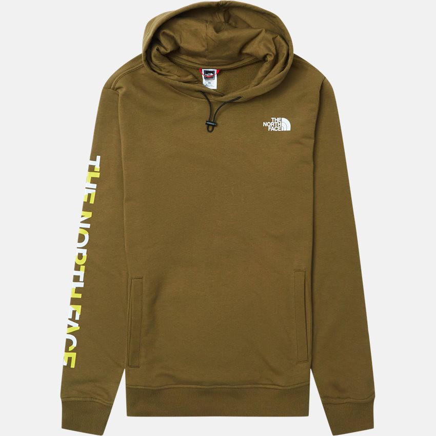 The North Face Sweatshirts HOODIE GRAPHIC PH 1 GRØN