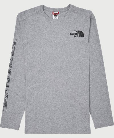 The North Face T-shirts COORDINATES L/S Grå