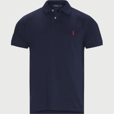 Pique Polo T-shirt Regular slim fit | Pique Polo T-shirt | Blå