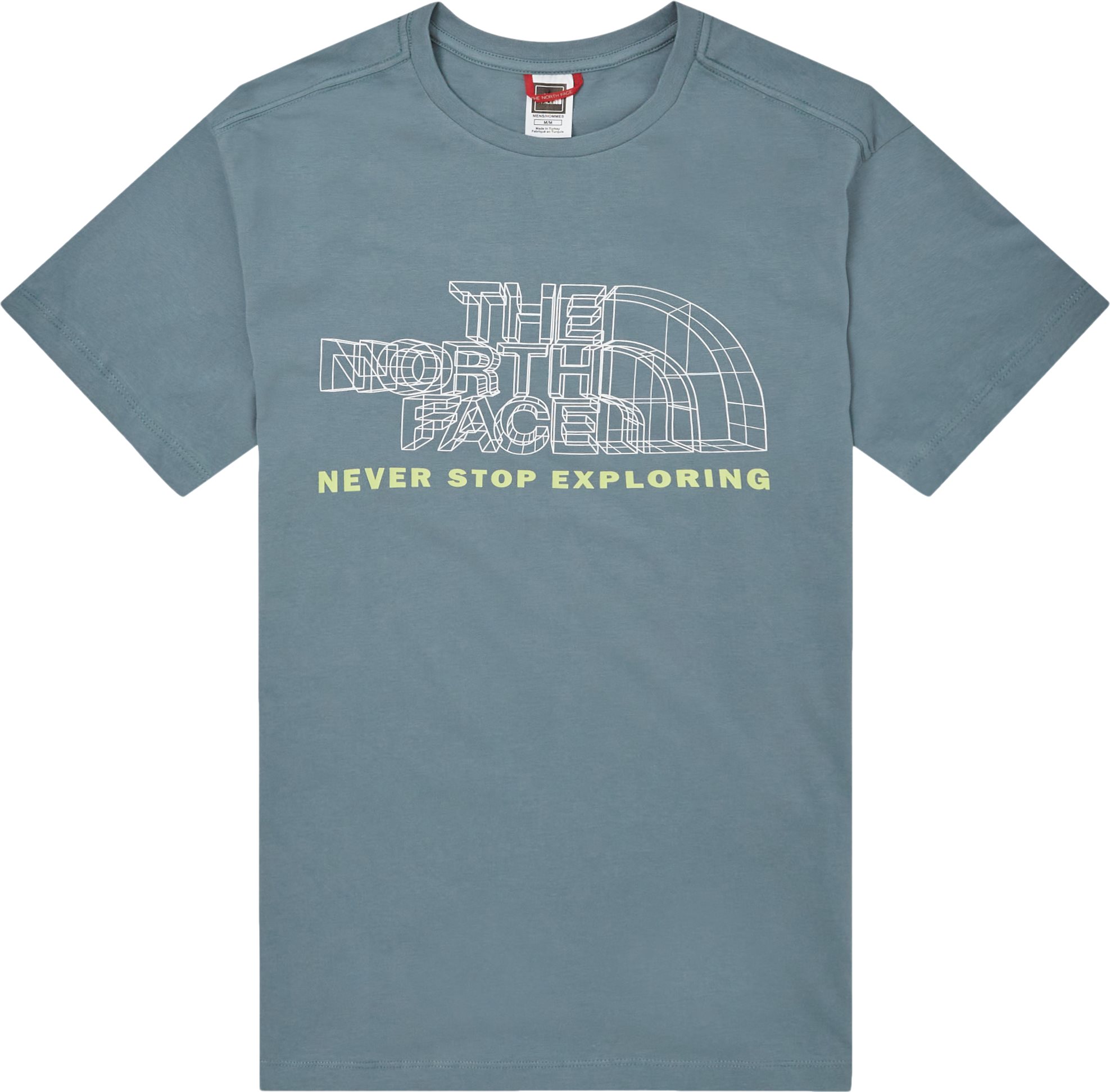 The North Face T-shirts COORDINATES S/S TEE Grey