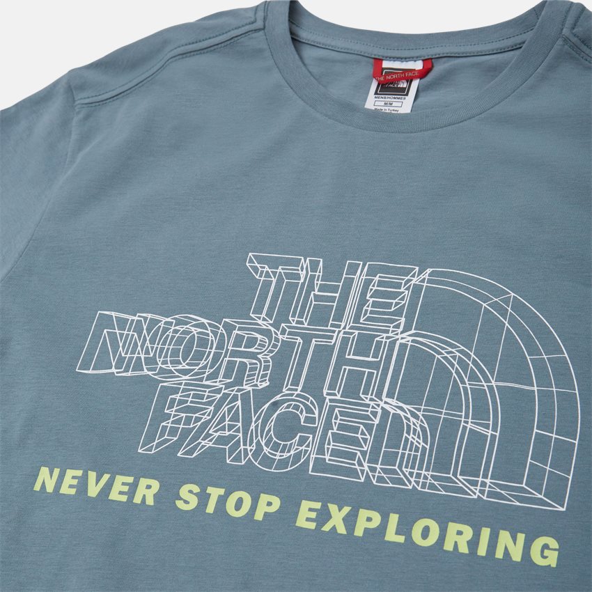 The North Face T-shirts COORDINATES S/S TEE GRÅ