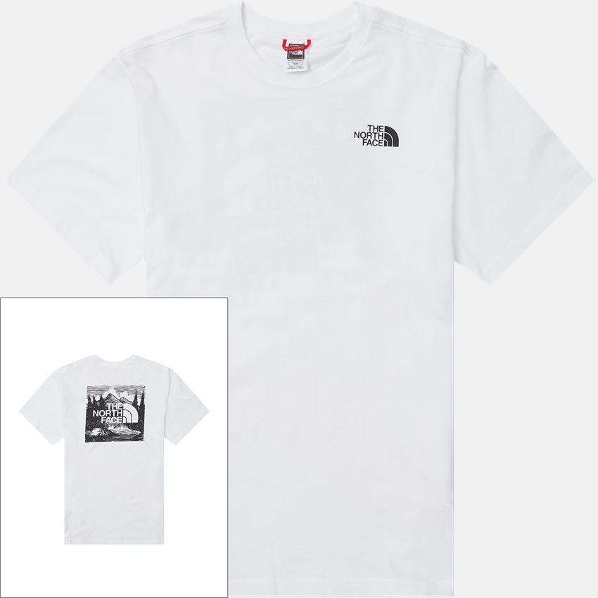 The North Face T-shirts S/S REDBOX CELEBRATION TEE HVID