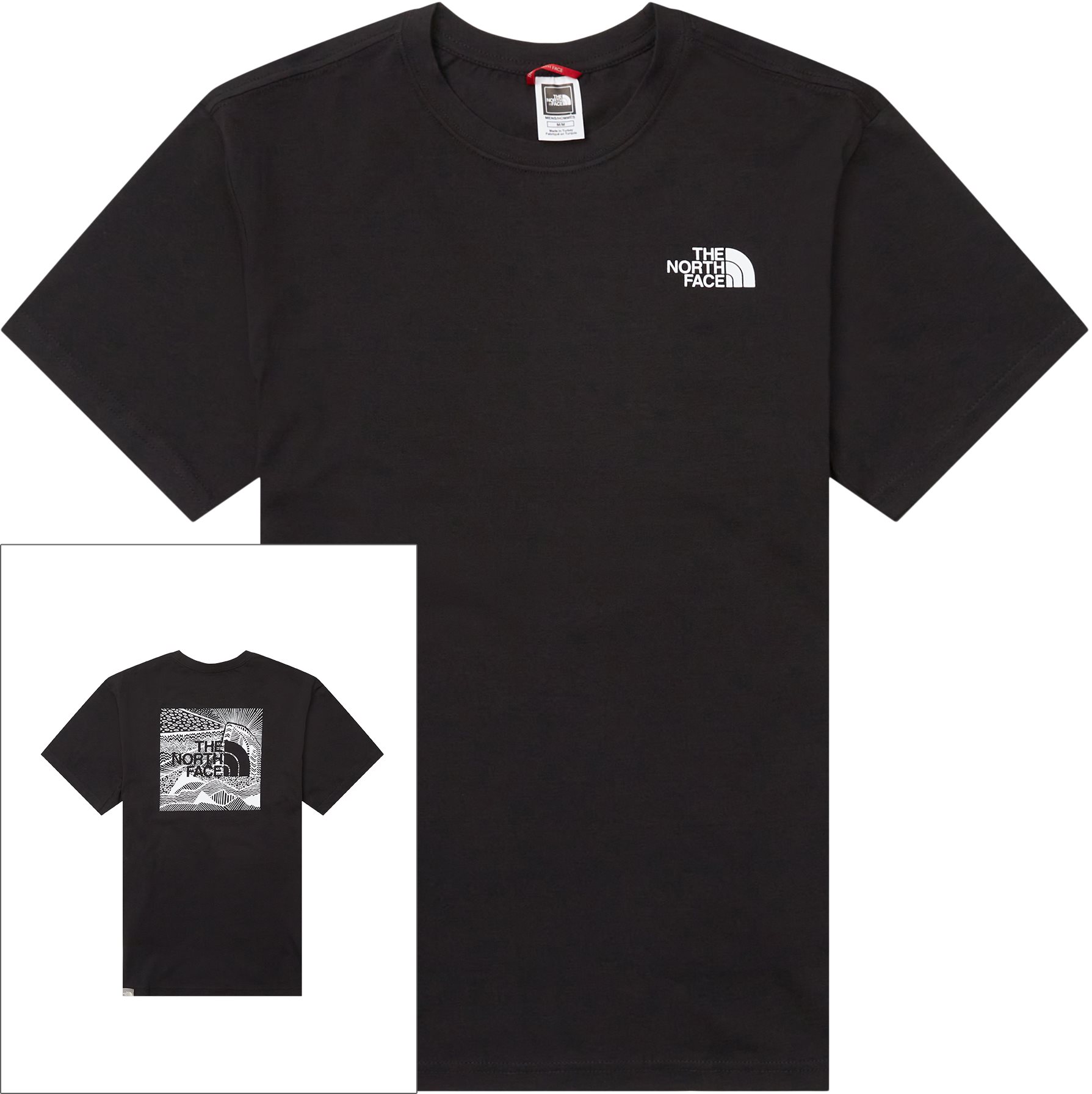 Redbox Celebration Tee - T-shirts - Regular fit - Black