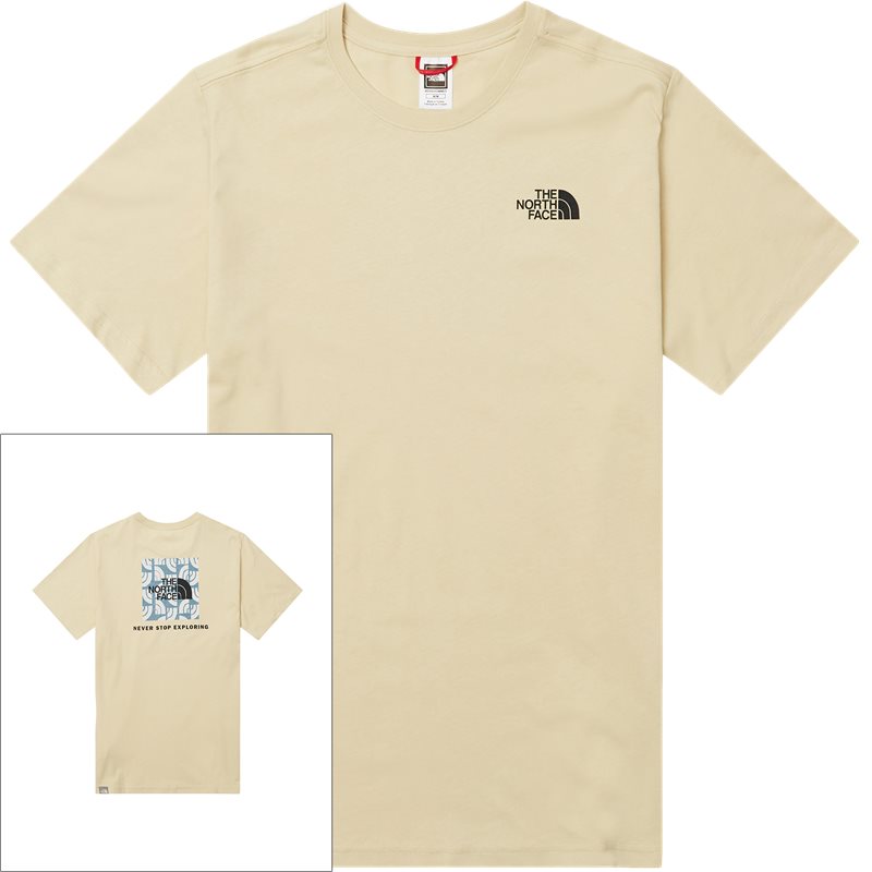 The North Face Red Box Tee Sand