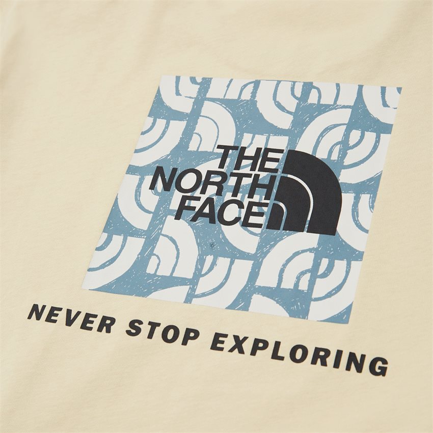 The North Face T-shirts S/S RED BOX TEE SAND