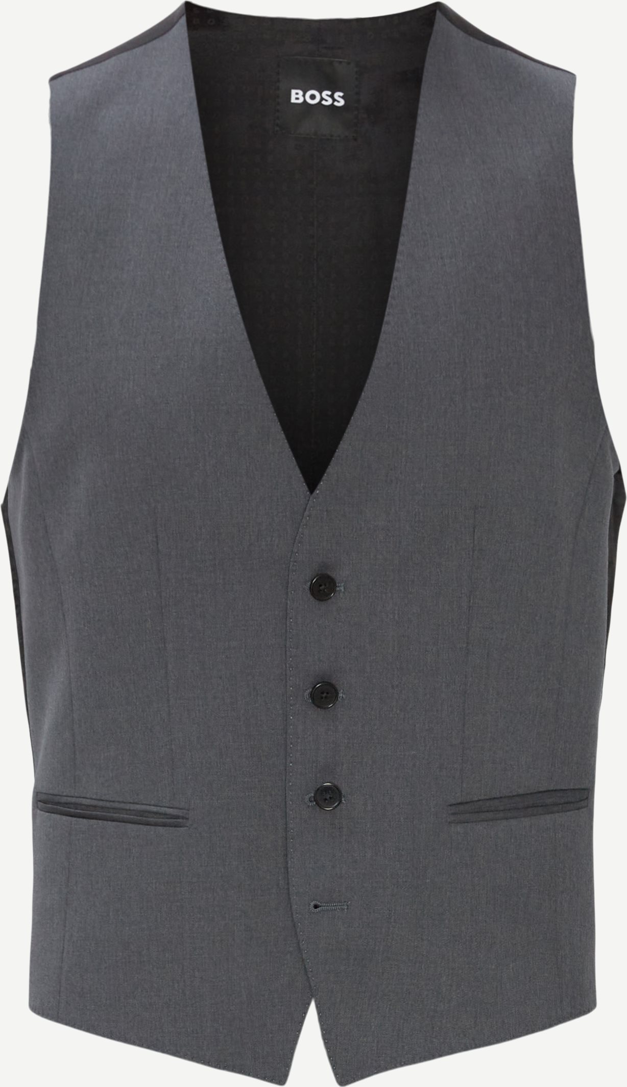 BOSS Suits 50469160 H-HUGE-VEST Grey
