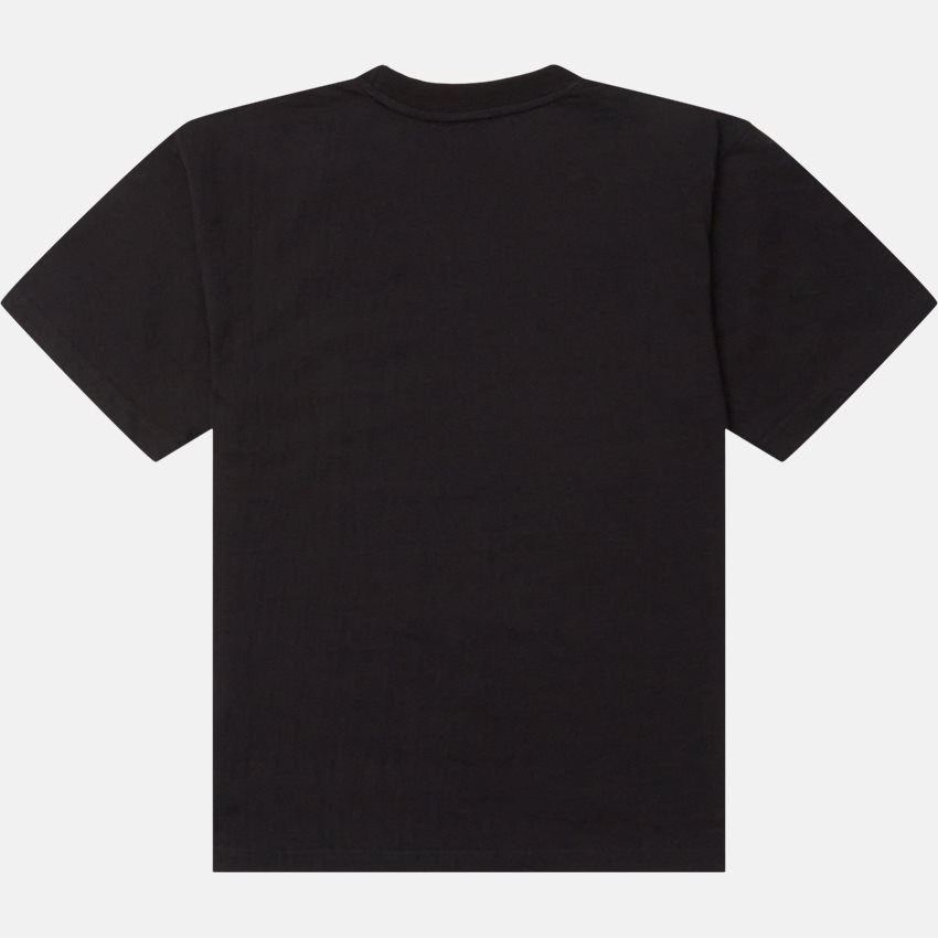 Market T-shirts SMILEY ONE STEP AT A TIME BLACK
