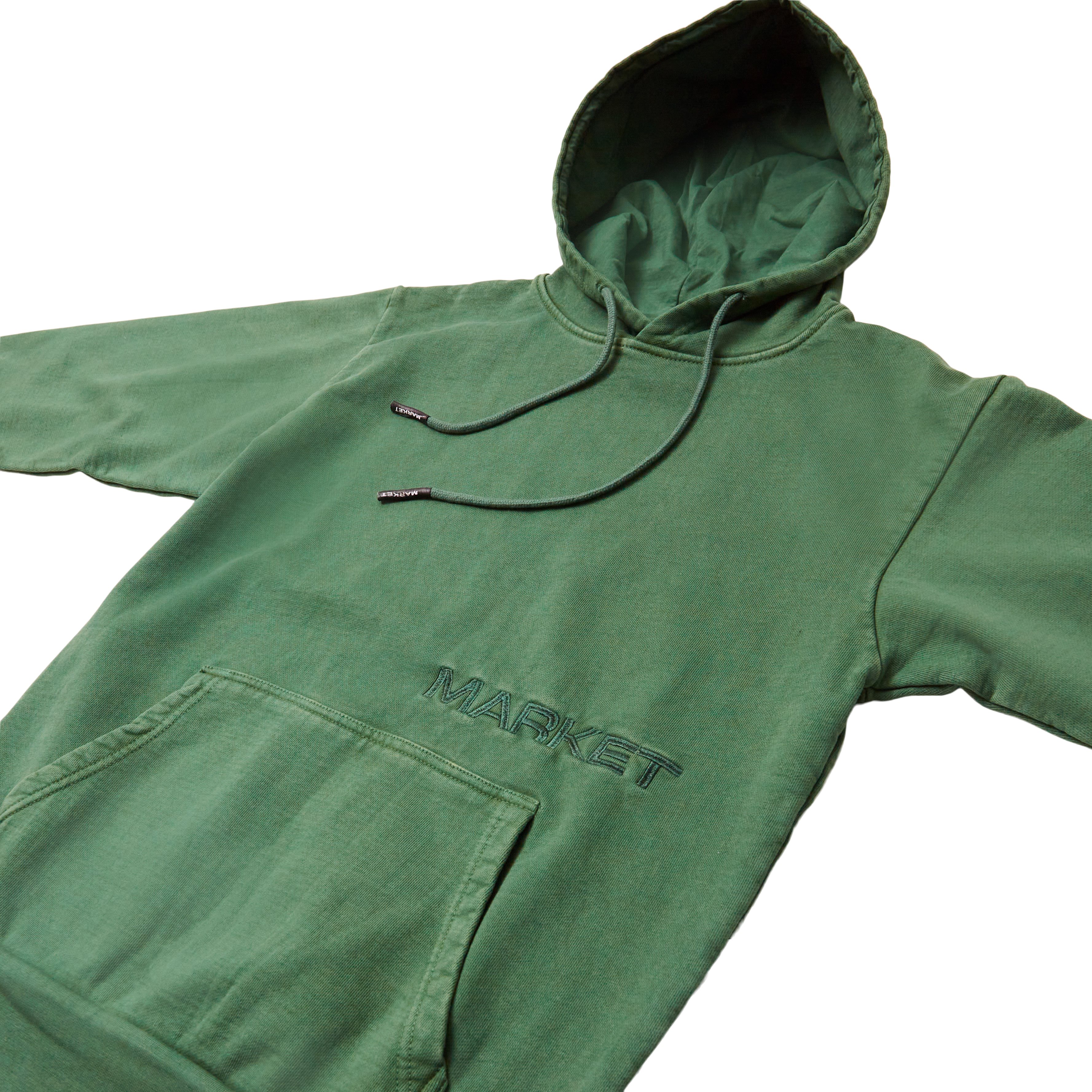 Market Euro Style Hoodie - Sweatshirts - Regular fit - Grön