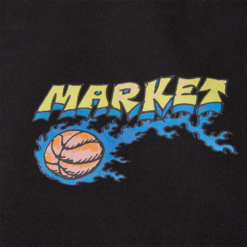 Market Sweatshirts SLAM DUNK SKETCH HOODIE BLACK