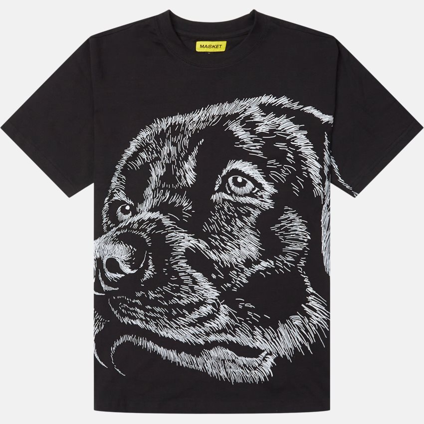 Market T-shirts GUARD DOG MAXIMUM SECURITY  BLACK