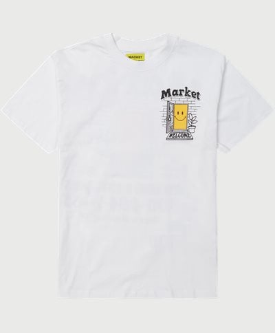 Market T-shirts SMILEY MARKET HOMEGOODS  Hvid