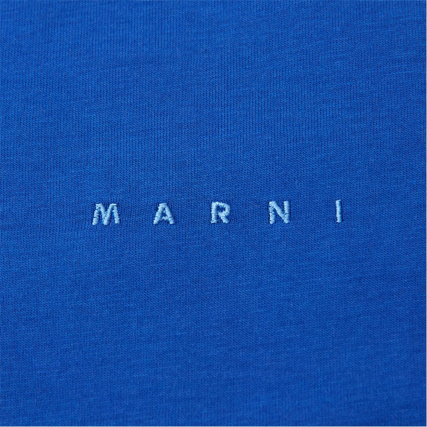 Marni T-shirts HUMU0170X1 BLÅ
