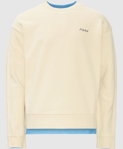 FUMU0096QX Sweatshirt Regular fit | FUMU0096QX Sweatshirt | Blå