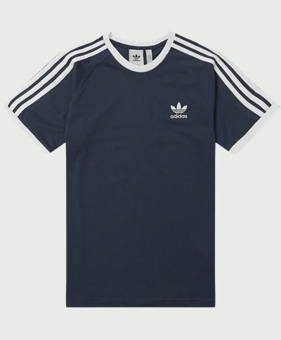 Adidas Originals T-shirts 3 STRIPES TEE HE9545 Blå