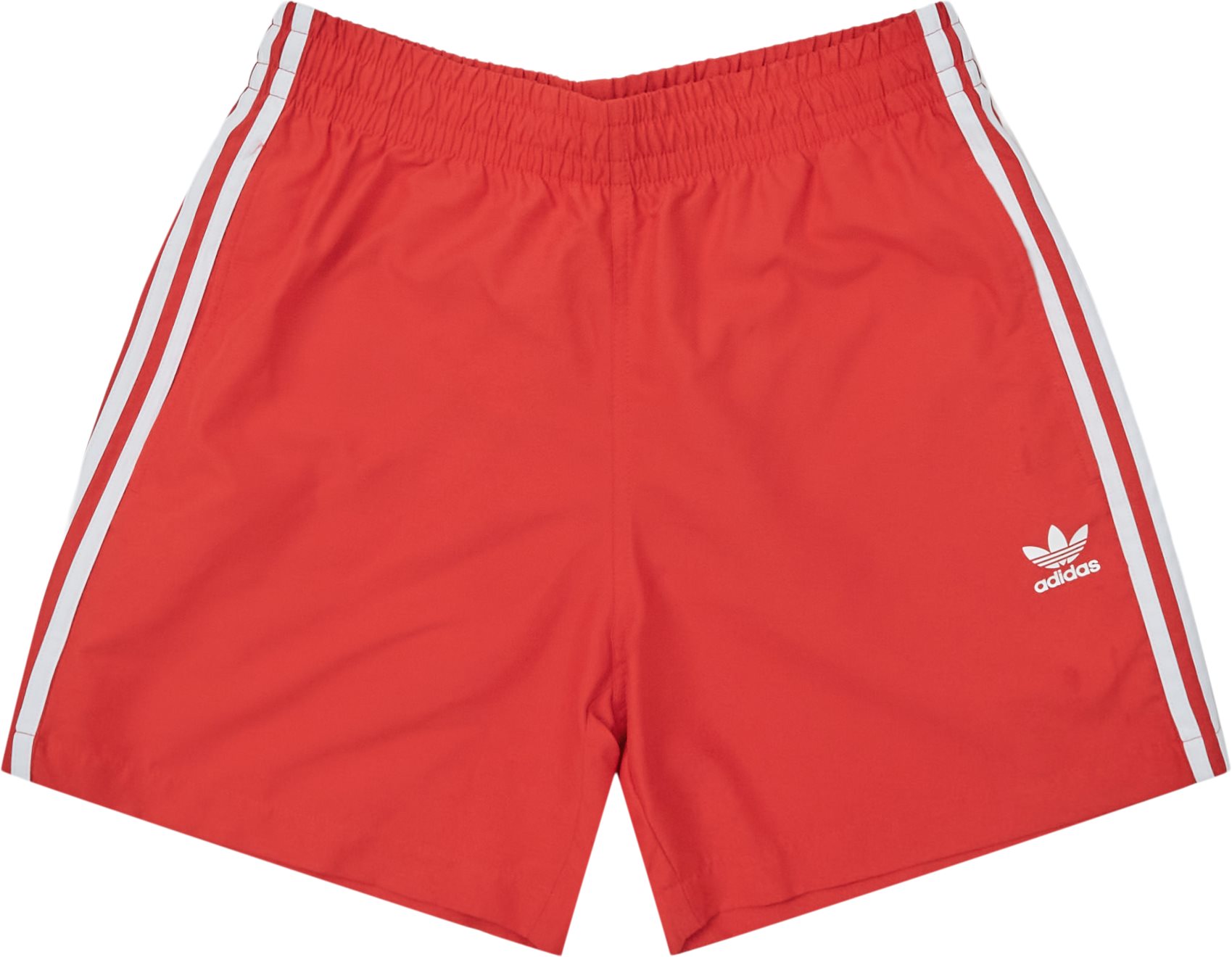 3-Stripes Swim - Shorts - Regular fit - Röd