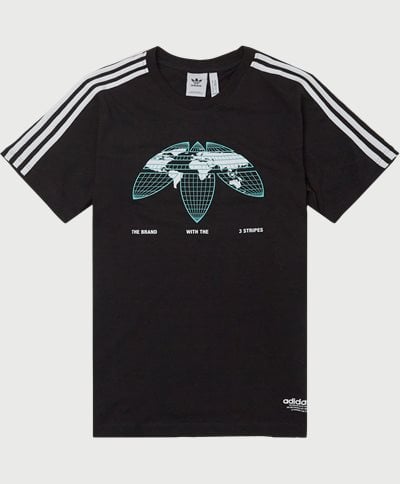 Adidas Originals T-shirts UNITED TEE HF4906 Sort