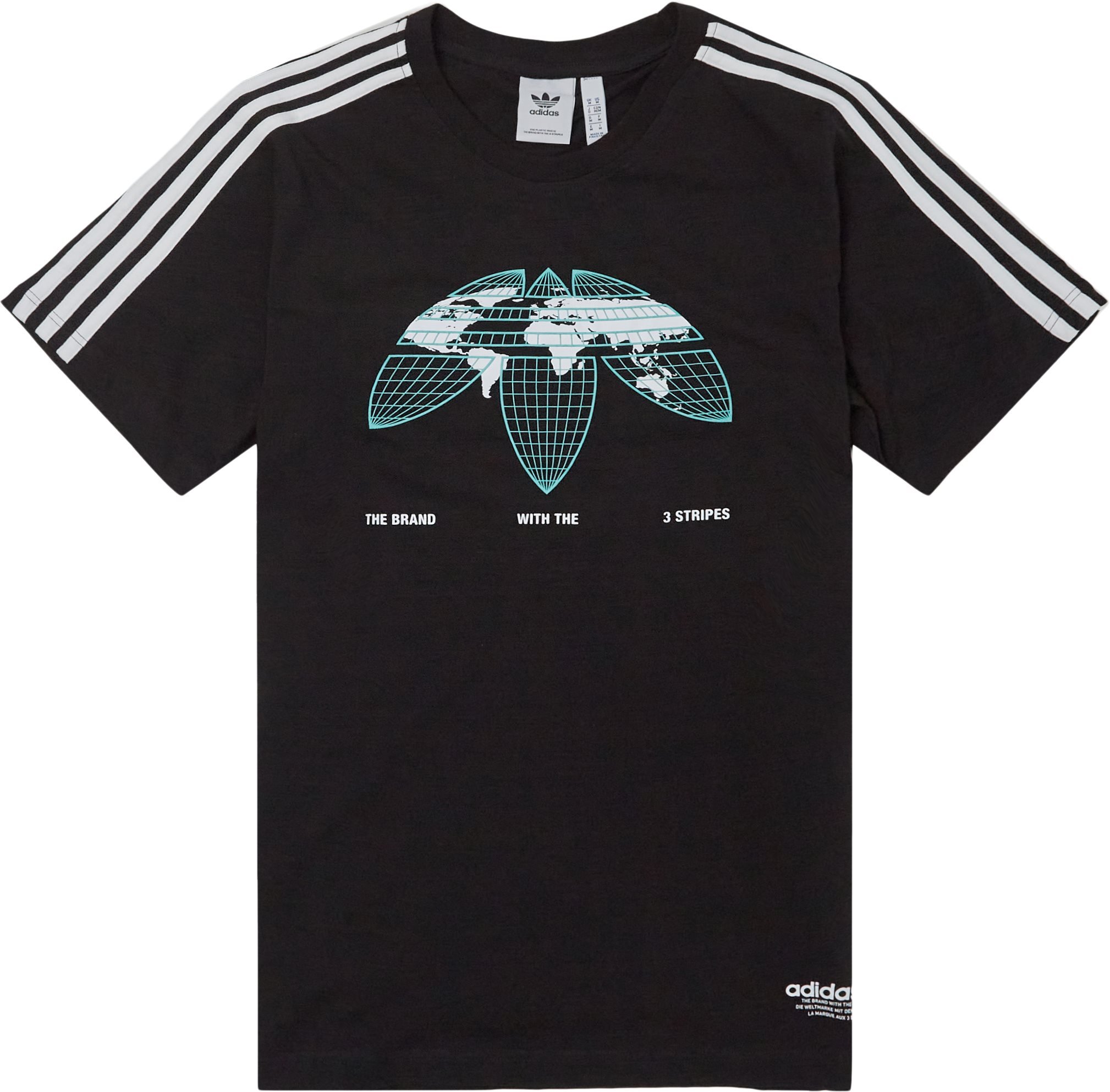 Adidas Originals T-shirts UNITED TEE HF4906 Svart